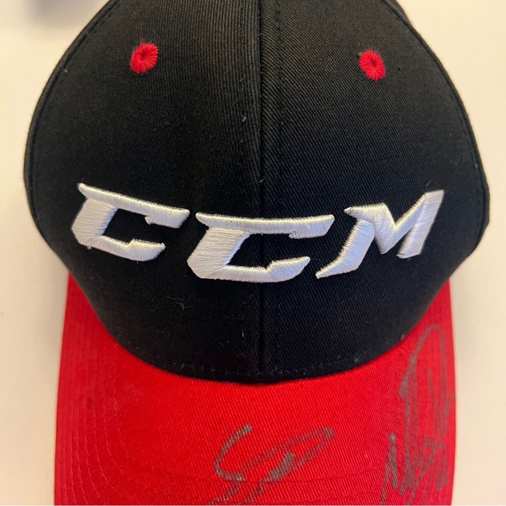 CCM Jetspeed Cap, signed, adjustable - image 2